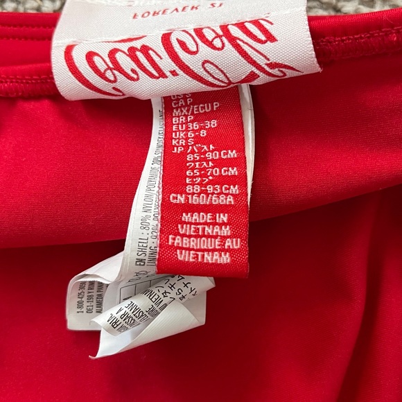 Coca- Cola One Piece Swim Suit - Picture 7 of 11